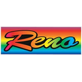 Reno Panoramic Photo Hand Mirror (1.625" x 4.625")